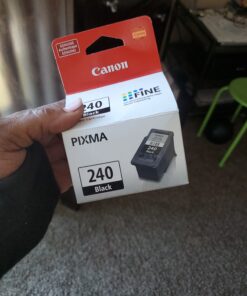 Canon PG-240 BLACK Compatible to MG2120/MG3120/MG4120,MG3222,MG3520,MG3620,MX459,MX472,MX512/MX432/MX372,MX522/MX452/MX392,MX532,TS5120 Printers Black Ink 25 C1sJrM2hlS