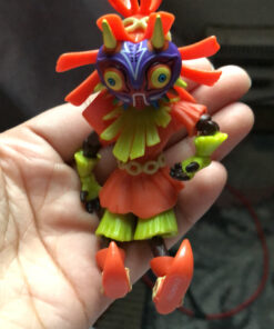 World of Nintendo The Legend of Zelda Skull Kid Action Figure with Mask, 4 Inches 11 C1so9QKiPAS