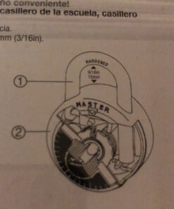 Master Lock Padlock, Mini Dial Combination Lock, 1-9/16 in. Wide, Color Assortment Pack, 1533TRI (Pack of 3) 3 count (Pack of 1) 35 C1tcGuhUYCS