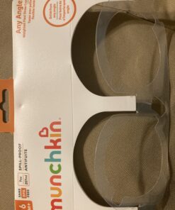 Munchkin® Any Angle™ Weighted Straw Trainer Cup with Click Lock™ Lid, 7 Ounce, 2 Count (Pack of 1), Blue/Green 2 Count (Pack of 1) 27 C1uGJQQpoxS