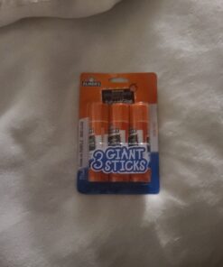 Elmer's Disappearing Purple School Glue Sticks, Washable, 22 Grams, 3 Count 37 C1uPddPewjS