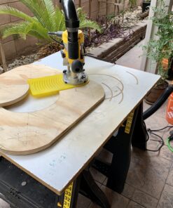 Jasper Model 200 Circle Guide Kit, Circle Cutting Guide for Plunge Routers 1 44 C1um8ZYmj4S