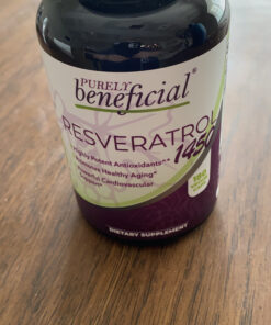 PURELY beneficial RESVERATROL1450-90day Supply, 1450mg per Serving of Potent Antioxidants & Trans-Resveratrol, Promotes Anti-Aging, Cardiovascular Support, Maximum Benefits (1bottle) 29 C1uppj96mqS 1