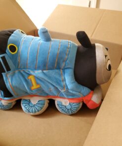 Jay Franco Thomas & Friends Plush Stuffed Toddler Pillow Buddy-Kids Super Soft Polyester Microfiber, 15 inch (Official Mattel Product), Thomas 34 C1v5xUgYqS