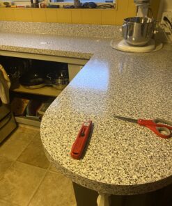 d-c-fix Peel and Stick Contact Paper Grey Granite Stone Look Self-Adhesive Film Waterproof & Removable Wallpaper Decorative Vinyl for Kitchen, Countertops, Cabinets 17.7" x 78.7" 17.7" x 78.7" 53 C1vTqqidMcS