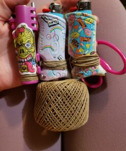 EricX Light 100% Organic Hemp Wick,200 FT Spool,Well Coated with Beeswax,Standard Size(1.0mm) 26 C1vk7weq30S