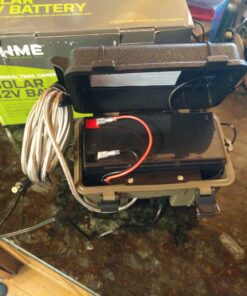 HME Trail Camera 12V/Solar Auxiliary Power Pack Durable Weather-Resistant Housing Easy Installation & Versatile Compatibility 15 C1vm7v7hcS