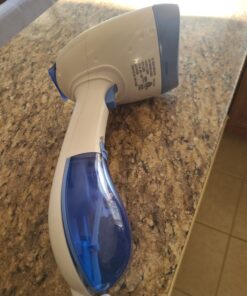 Conair Handheld Garment Steamer for Clothes, ExtremeSteam 1200W, Portable Handheld Design,White/Blue White/Blue 43 C1wO2YnfneS