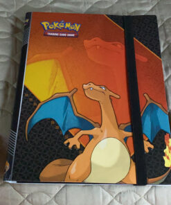 Ultra Pro Pokemon: Charizard 9-Pocket Full-View PRO Binder Red 45 C1wVWMxV5cS