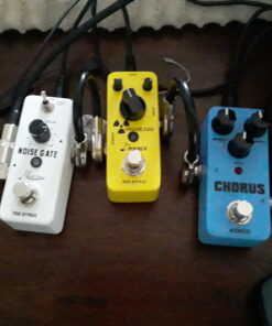 Donner Guitar Delay Pedal, Yellow Fall Analog Delay Guitar Effect Pedal Vintage Delay True Bypass Yellow Delay 27 C1wvzEZVPfS