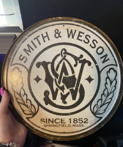 Desperate Enterprises TSN1608-BRK S&W Round Logo 11 C1xd2N4UW3S