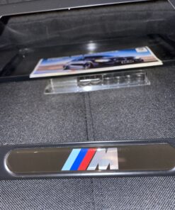 BMW Black Stainless Steel License Frame with M Logo 24 C1yGSPohCkS