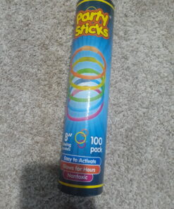 PartySticks Glow Sticks Jewelry Bulk Party Favors 300pk and Connectors - 8" Glow in The Dark Party Supplies, Neon Party Glow Necklaces and Glow Bracelets for Kids and Adults 300 Pack 32 C1ydeikiSUS