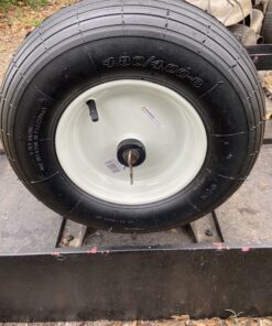 Marathon 4.80/4.00-8" Pneumatic (Air Filled) Tire on Wheel, 3" Hub, 3/4" Bearings, Ribbed Tread 31 C1yw1o9DS2S