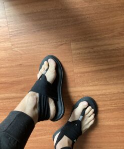 Sanuk Women's Yoga Sling 2 Metallic LX 7 Black 24 C1zZD2wt3IS