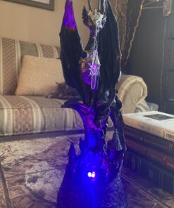 George S. Chen Imports SS-G-71223 Dragon with Lighting LED Crystal Ball Collectible Figurine Statue Model 25 C1za6i0SBS