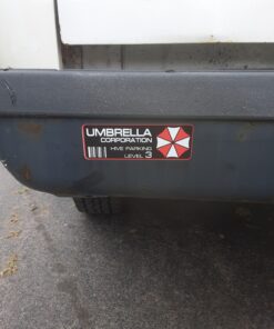 Vool Resident Evil Umbrella Corp. Parking Decal Vinyl Decal Bumper | Sticker | 2"x 5" 22 C1zd5DxP7S