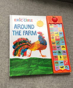 World of Eric Carle, Around the Farm 30-Button Animal Sound Book - Great for First Words - PI Kids 26 D16Z0bnA49S