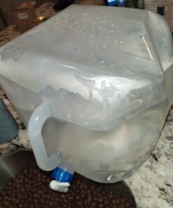 WaterStorageCube BPA Free Collapsible Water Container with Spigot, Camping Water Storage Carrier Jug for Outdoors Hiking Backpack & Survival Kit, Foldable Portable Water Canteen 1.3/2.6/5.3 Gallon 5.3 Gallon 1-Pack 5.3 Gal 36 D1AG1FQINbS scaled