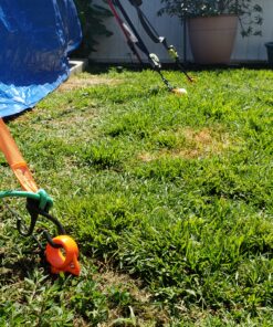 Orange Screw: The Ultimate Ground Anchor | Large 2 Pack Tent Stakes | Made in USA Orange 43 D1CVrAdTmbS