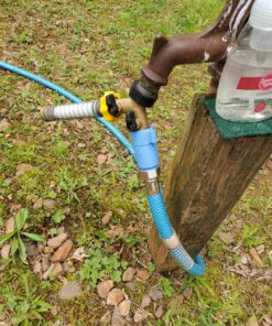 Camco Camper/RV Water Hose Pressure Regulator | Reduces Water Pressure to Safe 40-50 PSI & Protects Trailer and Boat Plumbing | Easily Attaches to 3/4-Inch Garden Hose Threads (40143) 11 D1ChZOFLGbS