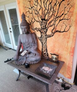 Zen Art Brass Feng Shui Desktop Gong H1303 27 D1DnMimty8S