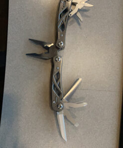 Gerber Gear Suspension 12-in-1 Needle Nose Pliers Multi-tool with Tool Lock - Multi-Plier, Wire Cutter, Crosspoint and Flathead Screwdriver Set, Small Scissors - EDC Gear and Equipment - Gray Grey 48 D1KHVOB9HZS