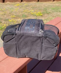 Meal Prep Bag ISOBAG 3 Meal Insulated Lunch Bag Cooler with 6 Stackable Meal Prep Containers, 2 Ice Pack ISOBRICKS, and Shoulder Strap - MADE IN USA (Blackout) 3 Meal Isobag Blackout 32 D1LqjWw5MdS