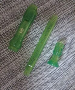 Yamaha YRS-20 3 Piece Soprano Recorder, Green 20 D1Oezd7P5TS