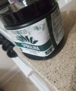 Zhou Spirulina Powder, Nutrient Rich Superfood, California Grown, 100% Pure, Vegan, Gluten Free, Non-GMO, Non-Irradiated, Perfect for Smoothies, Juices, 48 Servings, 6 oz 25 D1TAVCNsFuS