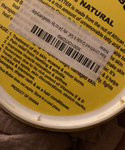 HalalEveryDay Raw Unrefined Grade A Soft and Smooth African Shea Butter from Ghana - Amazing quality and consistency - comes in a 32 oz Jar - Total weight approximately 24 oz 2 Pound (Pack of 1) 34 D1VXfKqJZgS
