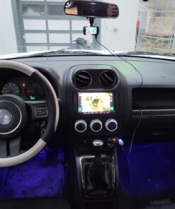 Scosche Double DIN Car Stereo Installation Kit - Install Centric ICCR6BN Compatible with Select Chrysler/Dodge/Jeep 2007-14 - Double DIN Dash Kit Aftermarket Stereo Installation - Black Complete Installation Kit 47 D1ascjZMzZS