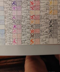 Tombow 56149 Dual Brush Pen Art Markers, 96 Color Set with Desk Stand. Blendable, Brush and Fine Tip Markers with Stand 96-Color Set 42 D1dDUhYb6OS