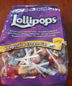 Original Gourmet Lollipops, Medley of Mini Lollipops, 100 Count (Pack of 1) (Packaging may vary) original 28 D1rgzTNdzS