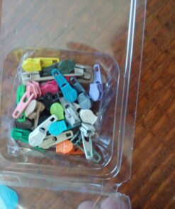 Zipperstop Zipper Repair Kit Solution #3 Coil YKK Brand Slider use in Sewing or Jewelry-Choice, Mix (30pc Brights and Neutrals) 5 D1yGIkdFnzS