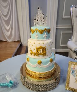 Satin Ice Gold Shimmer Fondant, Vanilla, 1 Pound 1 Pound (Pack of 1) 36 D1ymdOm4fUS