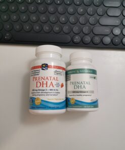 Nordic Naturals Prenatal DHA, Strawberry - 90 Soft Gels - 830 mg Omega-3 + 400 IU Vitamin D3 - Supports Brain Development in Babies During Pregnancy & Lactation - Non-GMO - 45 Servings 90 Count (Pack of 1) 15 E19VlKy3EGS