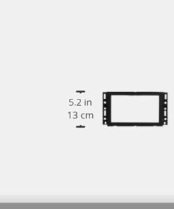 Metra Electronics 95-3305 Double DIN Installation Multi Kit for 2006-up Select GM Vehicles, Black 19 21 gbVVZo9L
