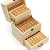 Yosoo Essential Oil Wooden Box Multi-Tray Organizer,3 Tiers 59 Compartments Container Case Storage of 5-15 ml Essential Oil Bottles Case For Travel & Presentations 20 213fK39LQyL