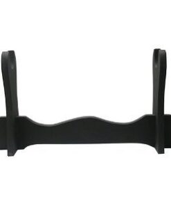 Colorful Items Wood Single Sword Table Display Stand