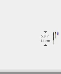 Pentel Graph Gear 500 Automatic Drafting Pencil with Lead and Mini Eraser, 0.5 mm (PG525LEBP),Black,1 Pack w/ Lead & Eraser 31 21MVMfIo7AL 1