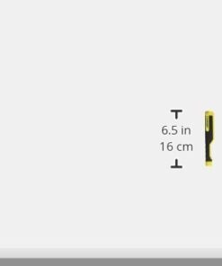 Cliplight Clipstrip 140 Lumen LED Pocket Flashlight with Magnetic Swivel Clip&Chip-On-Board LED Technology for Toolbox, Glovebox,Purse,Kitchen Drawer & Survival Kit, Batteries Included,Black & Yellow Clipstrip 1 20 21T1hrhpeyL