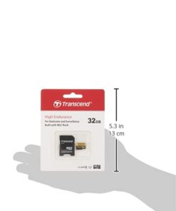 Transcend Information 32GB Micro Card with Adapter (TS32GUSDHC10V) 32 GB 13 21TC VCMPL