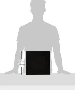 12 x 12-inch Black AC Cardstock Pack by American Crafts | Includes 60 sheets of heavy weight, textured black cardstock 14 21Uy3qkScAL