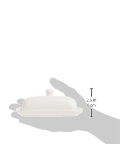 Norpro 8370 Butter Dish, one, White 1 27 21VufdEUGpL
