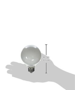 GE 12979 Incandescent G25, 6 Count (Pack of 1), Soft White, 6 Bulb 13 21WYpwTOs3L