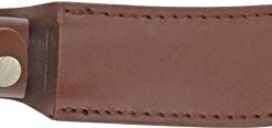 Alternative view of Old Timer 165OT Woodsman 9.3in High Carbon Stainless Steel Fixed Blade Knife with 5in Clip Point Blade, Black Sawcut Handle, and Leather Belt Sheath for Hunting, Camping, Skinning, EDC, and Outdoors