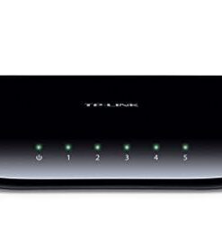 TP-Link 5 Port Gigabit Ethernet Network Switch | Plug and Play | Desktop or Wall-Mount | Plastic Case Ethernet Splitter | Fanless | Traffic Optimization | Unmanaged (TL-SG1005D),Black 28 21ZrB6WrGgL