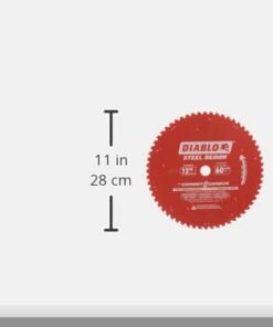 Diablo D1260CF 12-inch Steel Demon 60T Cermet II Carbide Ferrous Metal Saw Blade 16 21dhqvjwoZL
