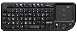 Rii 2.4G Mini Wireless Keyboard with Touchpad Mouse,Lightweight Portable Controller with USB Receiver Remote Control for Windows/ Mac/ Android/ PC/Tablets/ TV/Xbox/ PS3. X1-Black . 49 21diigTc4cL